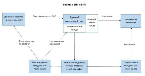Схема работы с ЕНС для компаний и ИП: от пополнения до возврата