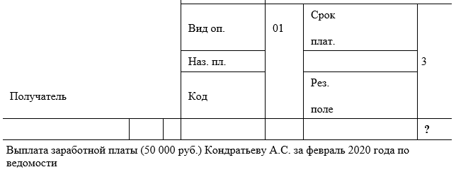 В зарплатных платежках появится три новых кода